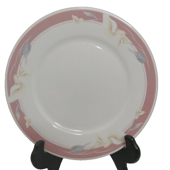 Majesty Collection Taupe Fantasy 8394 Set Of 6 Salad Plates 7 1/2" Diameter.New - Picture 1 of 11